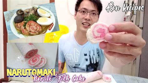narutomaki fish cake|How to cook narutomaki .